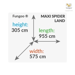 Complex de joaca din lemn Fungoo Maxi set SPIDER LAND - Img 8