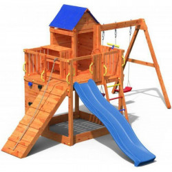 Complex joaca din lemn 7in1 Fungoo Treehouse - Img 1