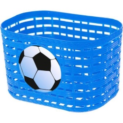 COS PLASTIC COPII M-WAVE ALBASTRU FOTBAL - Img 1