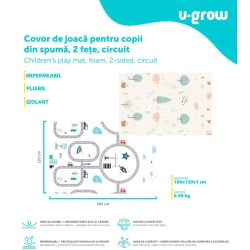 Covor de joaca ,120*180 * 1cm ,circuit - Img 3