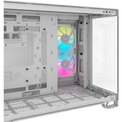 CR Case iCUE 2500X RGB Micro ATX White - Img 9