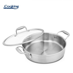 CRATITA INOX+CAPAC 26X7CM, 3.5L, ATOMIC3 - Img 3