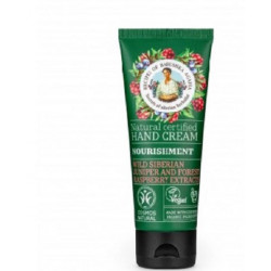 Crema maini naturala hranitoare cu ienupar siberian salbatic si zmeura "rba" 75ml adams vision