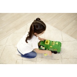 DICKIE TOYS CAMION DE RECICLARE CU LUMINI SI SUNETE 39CM - Img 5