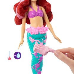 DISNEY PRINCESS PAPUSA ARIEL CU CULORI SCHIMBATOARE - Img 4