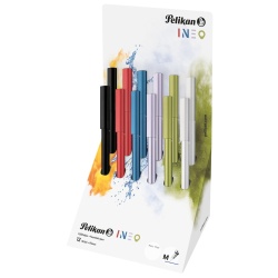 DISPLAY ECHIPAT STILOU INEO ELEMENTS+1 PATRON CERNEALA 12BUC CULORI ASORTATE