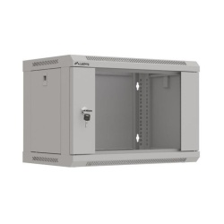 Dulap rack de perete 19", 6U, gri,