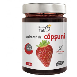 Dulceata de capsuni "bun de tot" 360g dacia plant