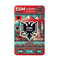 eSIM Albania 50GB 30Days Standard