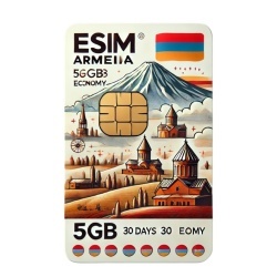 eSIM Armenia 5GB 30Days Economy
