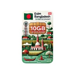 eSIM Bangladesh 10GB 30Days Economy
