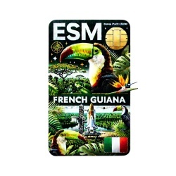 eSIM French Guiana 100GB 30Days Standard