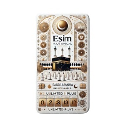 eSIM Hajj Special ARABIA, Unlimited Plus, 10 Days