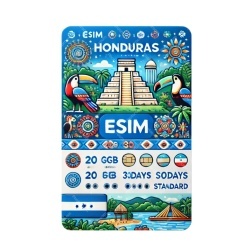 eSIM Honduras 20GB 30Days Standard