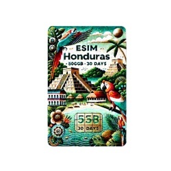 eSIM Honduras 50GB 30Days Standard