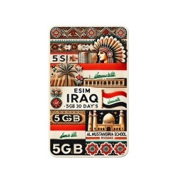 eSIM Iraq 5GB 30Days