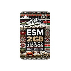 eSIM Kenya 20GB 30Days Standard