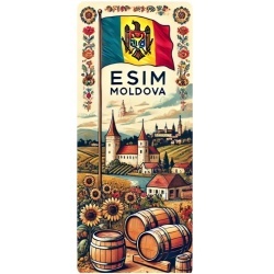 eSIM Moldova, 20GB, 30 Days, Standard