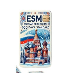 eSIM Russian Federation, 100GB, 30 Days, Standard