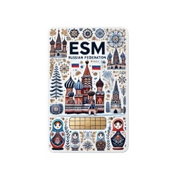 eSIM Russian Federation, 50GB, 30 Days, Standard