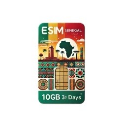 eSIM Senegal 10GB 30Days Economy
