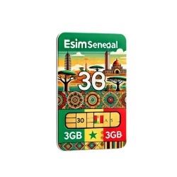 eSIM Senegal 3GB 30Days Economy