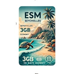 eSIM Seychelles 3GB 30Days Economy