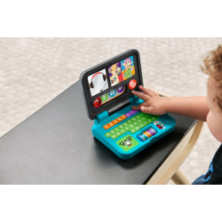 FISHER PRICE LAUGH&LEARN LAPTOP INTERACTIV IN LIMBA ROMANA - Img 7