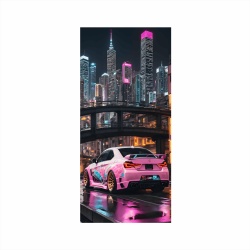 Folie imprimata color pentru decor Frigider, dimensiune 200 x 90cm, model: AVX-FR05 - Img 2