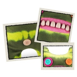 Fuggler - Jucarie de plus, 23 cm - Ciudateii din laborator, INDECISIVE MONSTER - Img 3