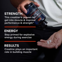 Gnc Amp Creatine Hcl 189, Creatina Clorhidrat Cu Administrare Si Absorbtie Rapida, 120 Tb - Img 5