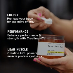 Gnc Beyond Raw Chemistry Labs Creatine Hcl, Creatina Hidroclorida, 120 G - Img 6