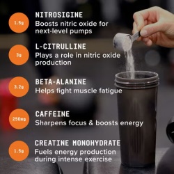 Gnc Beyond Raw Lit Pre Workout Cu Aroma De Gummy Worm, 211 G - Img 8