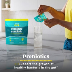 Gnc Gut Health Complete Synbiotic 4-in-1 Digestive Support Powder, Formula Premium Pentru Sustinerea Digestiei Si A Imunitatii, Cu Prebiotice, Probiotice Si Postbiotice, 180 G - Img 10