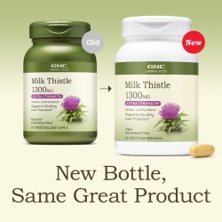 Gnc Herbal Plus Milk Thistle 1300 Mg, Extract Standardizat De Silimarina, 60 Tb - Img 4