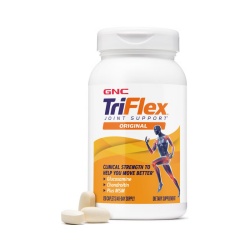 Gnc Triflex, Glucozamina, Msm Si Condroitina Pentru Articulatii Sanatoase, 120 Tb - Img 1