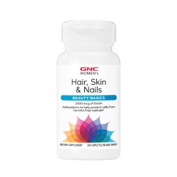 Gnc Women's Hair, Skin & Nails Formula, Formula Pentru Par, Piele Si Unghii, 60 Tb