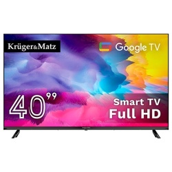 GOOGLE SMART TV 5.0 40 INCH 101CM H265 HEVC KRUGER&MATZ - Img 1