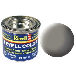 Gri piatra mat RAL 7030, vopsea email 14 ml