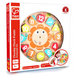 Hape ceas din lemn