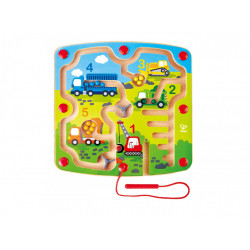 Hape labirint magnetic constructii si numere - Img 1