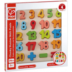 Hape puzzle matematica chunky - Img 1