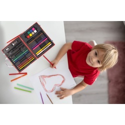 HAPPI HOBBI ART CASE SET DE DESEN DELUXE CU 50 DE ACCESORII LUMEA MEA - Img 3
