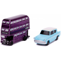 Harry potter2 set 2 masinute the knight bus si ford anglia 1959 - Img 2