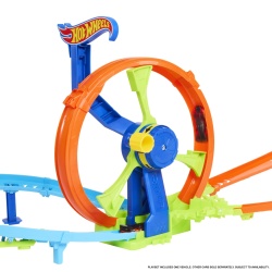 HOT WHEEL STUNT TRACKS CURSA LANSARE RAPIDA IN BUCLA - Img 4
