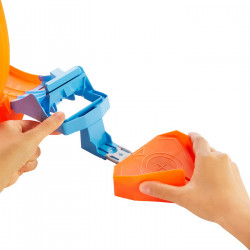 HOT WHEELS CIRCUIT RAPID CU LANSATOR PENTRU CASCADORII SI MASINUTA EXCLUSIVA - Img 7