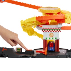 HOT WHEELS CITY PIZZERIA ATACUL COBREI - Img 5