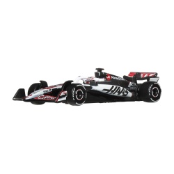 HOT WHEELS PREMIUM REAL RIDERS FORMULA 1 2024 MASINUTA METALICA MONEYGRAM HAAS F1 TEAM SCARA 1 LA 64 - Img 5