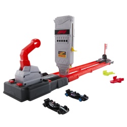HOT WHEELS RACING CIRCUIT DE CURSE GRID START FORMULA 1 CU 2 MASINUTE INCLUSE - Img 4