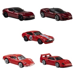 HOT WHEELS SET 5 MASINUTE METALICE FERRARI - Img 3